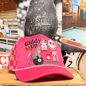 Custom Trucker Hat with Hat Chain